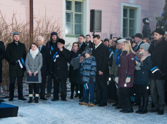 Eesti Vabariigi 99. aastapäeva tähistamine